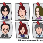 ブラック会社の退職記念に似顔絵を描いた!