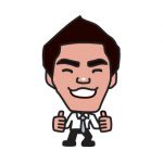 ホームページガイドのプロフィール似顔絵を描いた!