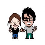 仲良しカップルの携帯待ち受けを似顔絵イラストで!