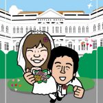 結婚式ウェルカムボード!シンガポールで挙式!