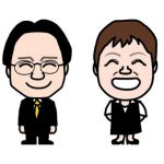 税理士事務所のスタッフ名刺に似顔絵!