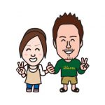 結婚式ウェルカムカードの挿絵似顔絵を制作!