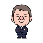 上司の異動に似顔絵をプレゼント!