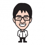 似顔絵名刺です。初対面での話題作りに似顔絵はオススメです。